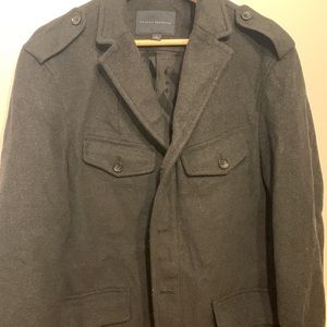 Banana Republic Black Men’s Pea Coat Medium